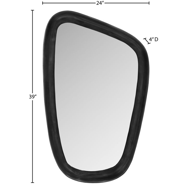 Meridian Furniture Auberge Black Mirror