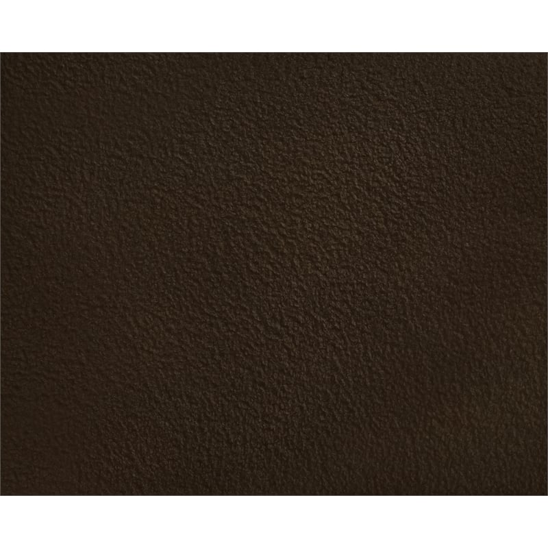 Meridian Furniture Kennedy Brown Faux Shearling Teddy Fabric Bench