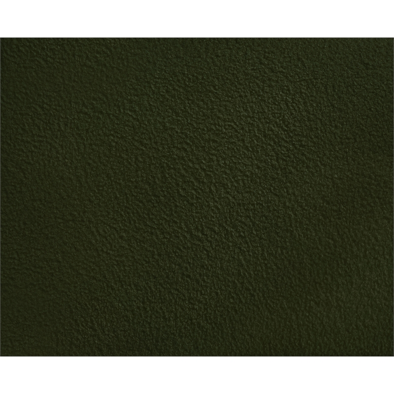 Meridian Furniture Kennedy Green Faux Shearling Teddy Fabric Bench