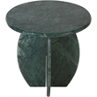 Meridian Furniture Formentera Green Marble End Table