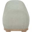 Meridian Furniture Calum Mint Chenille Fabric Bench