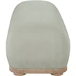 Meridian Furniture Calum Mint Chenille Fabric Bench