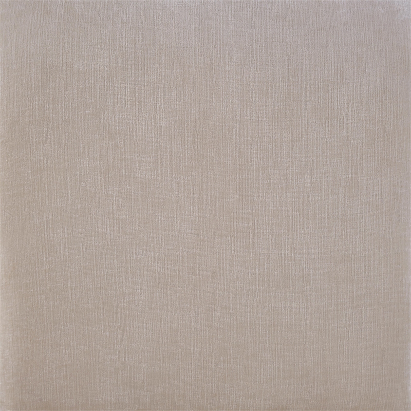 Meridian Furniture Willow Beige Chenille Fabric Bench