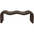 Meridian Furniture Willow Brown Chenille Fabric Bench