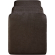 Meridian Furniture Willow Brown Chenille Fabric Bench