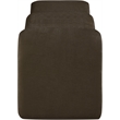 Meridian Furniture Willow Brown Chenille Fabric Bench