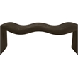 Meridian Furniture Willow Brown Chenille Fabric Bench