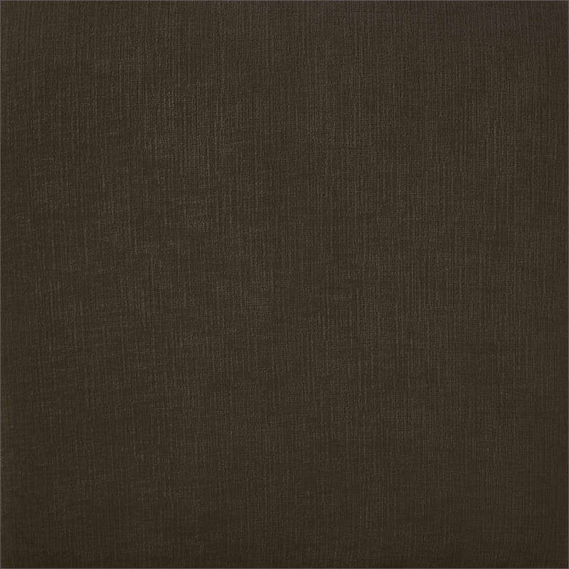 Meridian Furniture Willow Brown Chenille Fabric Bench