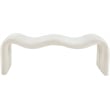 Meridian Furniture Willow Cream Chenille Fabric Bench
