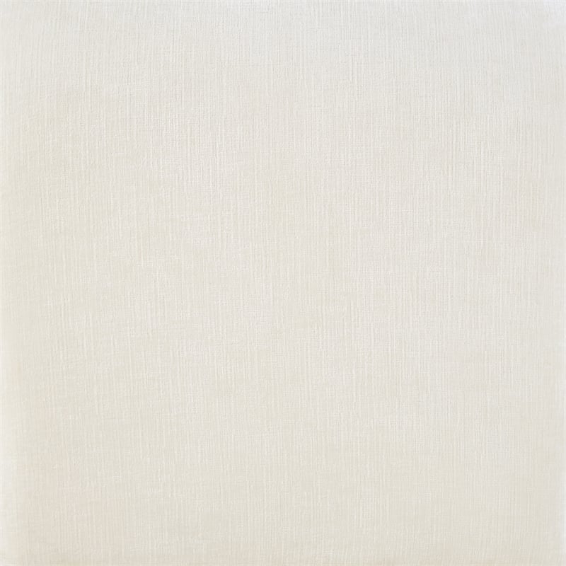 Meridian Furniture Willow Cream Chenille Fabric Bench
