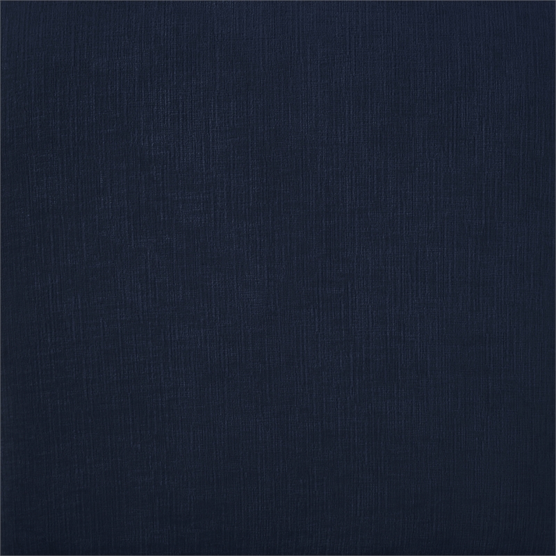 Meridian Furniture Willow Navy Chenille Fabric Bench