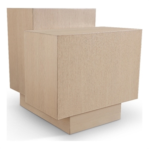 Meridian Furniture Mateo Natural Oak Veneer / MDF End Table