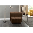 Meridian Furniture Infinity Brown Velvet Modular Chair