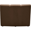Meridian Furniture Infinity Brown Velvet Modular Chair