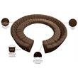 Meridian Furniture Infinity Brown Velvet 12pc. Modular Sectional
