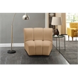 Meridian Furniture Infinity Camel Velvet Modular Chair