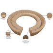 Meridian Furniture Infinity Camel Velvet 12pc. Modular Sectional