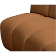 Meridian Furniture Infinity Saddle Velvet 5pc. Modular Sectional