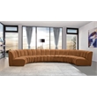 Meridian Furniture Infinity Saddle Velvet 7pc. Modular Sectional