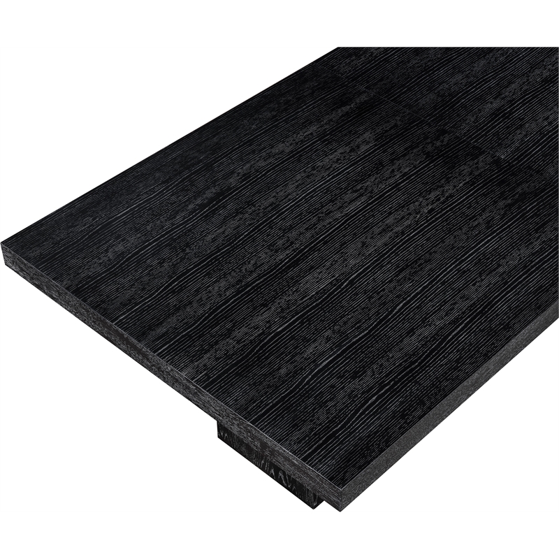 Meridian Furniture Anzio Black Oak Veneer Dining Table