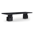Meridian Furniture Anzio Black Oak Veneer Dining Table