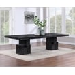 Meridian Furniture Anzio Black Oak Veneer Dining Table