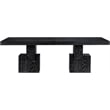 Meridian Furniture Anzio Black Oak Veneer Dining Table