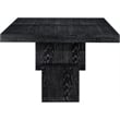 Meridian Furniture Anzio Black Oak Veneer Dining Table