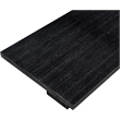 Meridian Furniture Anzio Black Oak Veneer Dining Table
