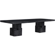 Meridian Furniture Anzio Black Oak Veneer Dining Table