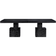 Meridian Furniture Anzio Black Oak Veneer Dining Table