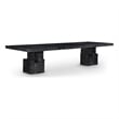 Meridian Furniture Anzio Black Oak Veneer Dining Table