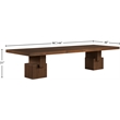 Meridian Furniture Anzio Brown Oak Veneer Dining Table