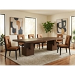 Meridian Furniture Anzio Brown Oak Veneer Dining Table