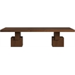 Meridian Furniture Anzio Brown Oak Veneer Dining Table