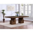 Meridian Furniture Anzio Brown Oak Veneer Dining Table