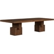 Meridian Furniture Anzio Brown Oak Veneer Dining Table