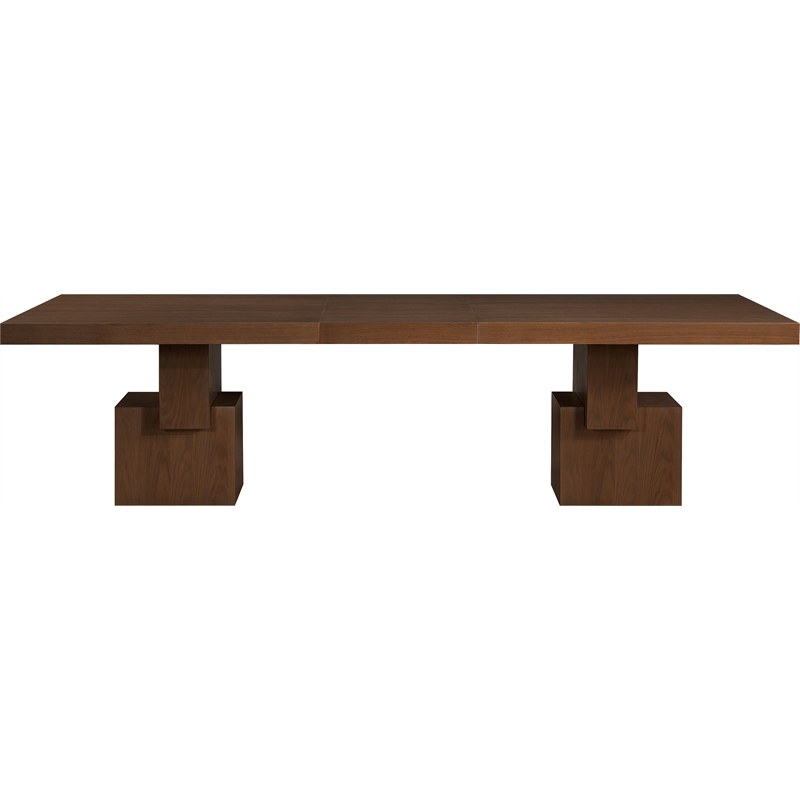 Meridian Furniture Anzio Brown Oak Veneer Dining Table