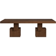 Meridian Furniture Anzio Brown Oak Veneer Dining Table