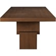 Meridian Furniture Anzio Brown Oak Veneer Dining Table