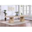 Meridian Furniture Anzio Oak Veneer Dining Table