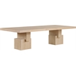 Meridian Furniture Anzio Oak Veneer Dining Table