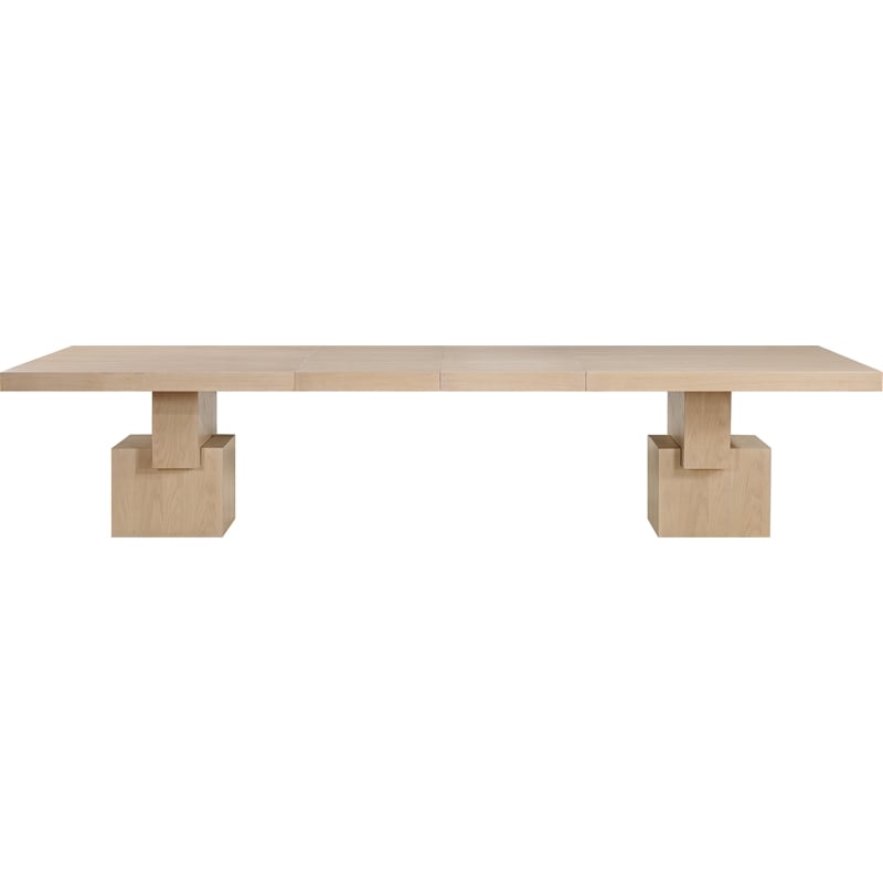 Meridian Furniture Anzio Oak Veneer Dining Table