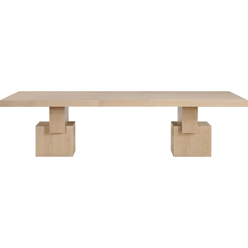 Meridian Furniture Anzio Oak Veneer Dining Table