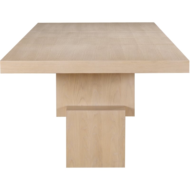 Meridian Furniture Anzio Oak Veneer Dining Table