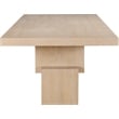 Meridian Furniture Anzio Oak Veneer Dining Table