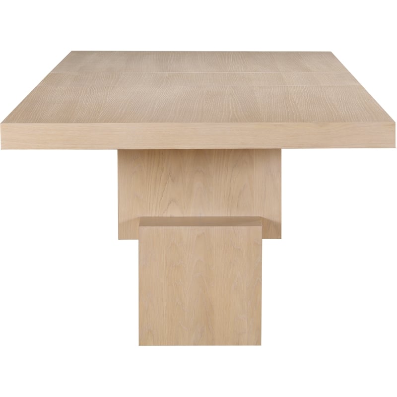 Meridian Furniture Anzio Oak Veneer Dining Table