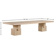 Meridian Furniture Anzio Oak Veneer Dining Table