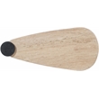 Meridian Furniture Taverna Natural Travertine / Oak Wood / Plywood Coffee Table