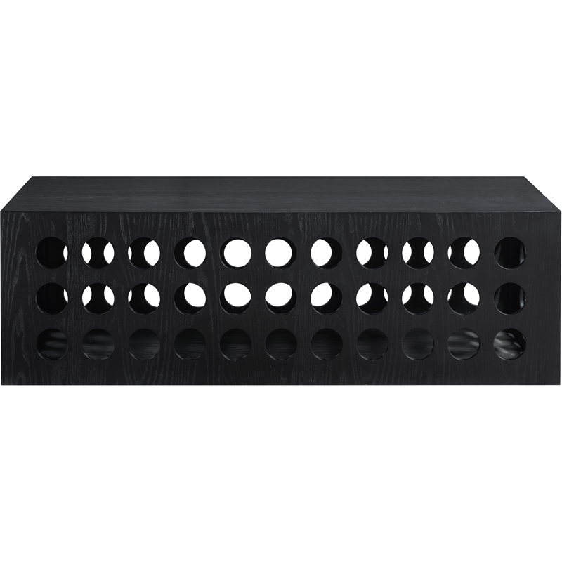 Meridian Furniture Kinsley Black Oak Veneer / MDF Coffee Table